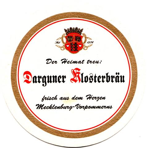 dargun mse-mv darguner darg rund 1b (215-der heimat treu)